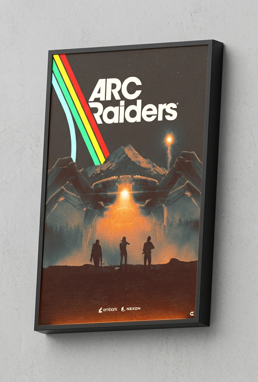 Baldur's Gate 3 LED Lightbox Gaming Poster | Custom Game Light Box | Gamer Room Decor | USB LED Frame