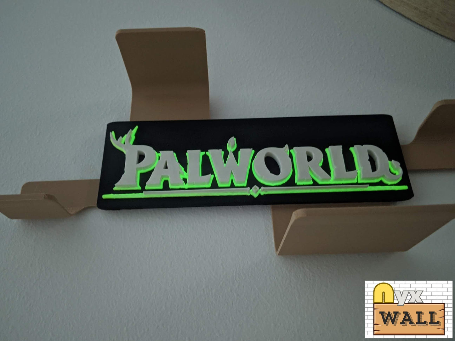 Palworld Gaming Room Sign Lighting Wall and Desk Gift Ideas for Gamers | Wall Deco Birthday Gifts | Gaming Poster | Modular Figurine Stand
