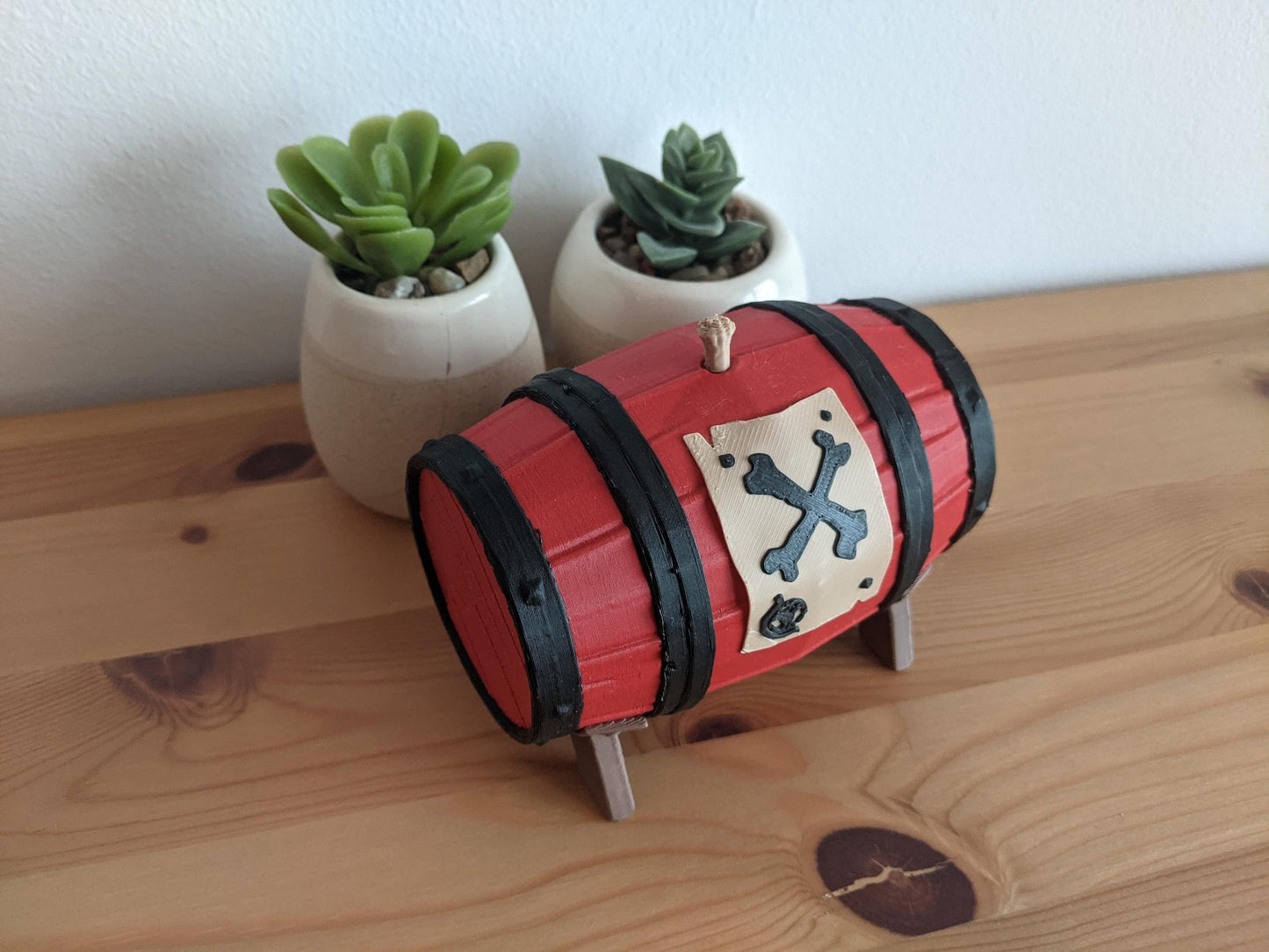 Sea of Thieves Gunpowder Barrel Keg Miniature