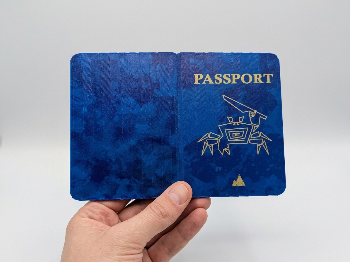 Peak Game Personalized Passport Prop | Custom Avatar ID Book | Gamer Gift | Fake Passport Replica | Cosplay Collectible