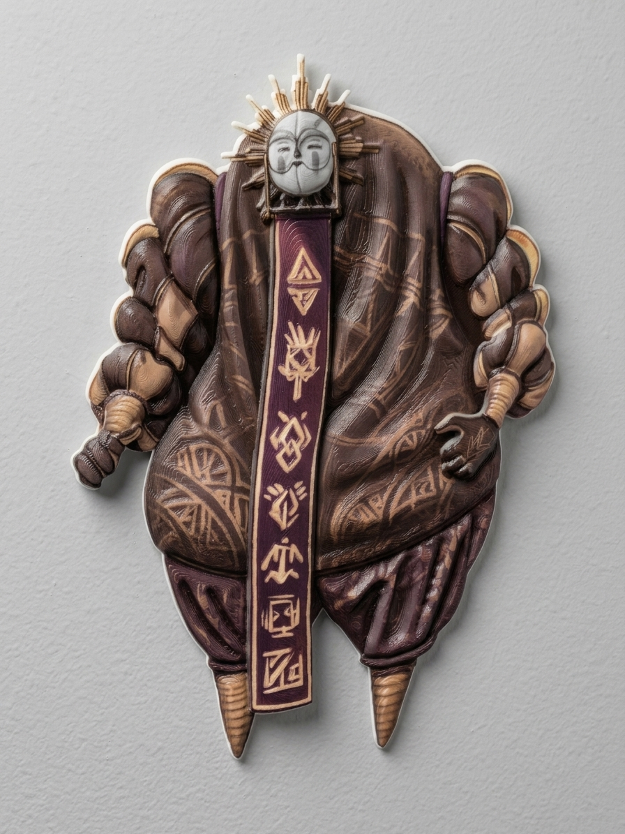 Esquie 3D Relief Figure Wall Art – Clair Obscur Expedition 33