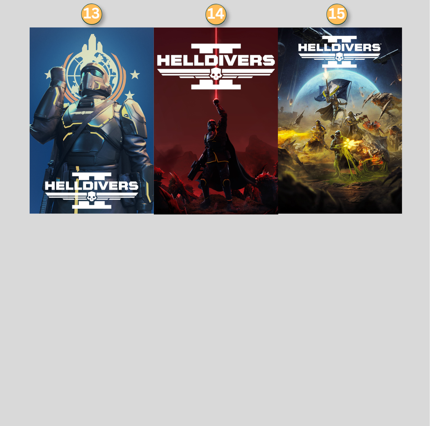 Helldivers 2 LED Lightbox Gaming Poster | Custom Game Light Box | Gamer Room Decor | USB LED Frame