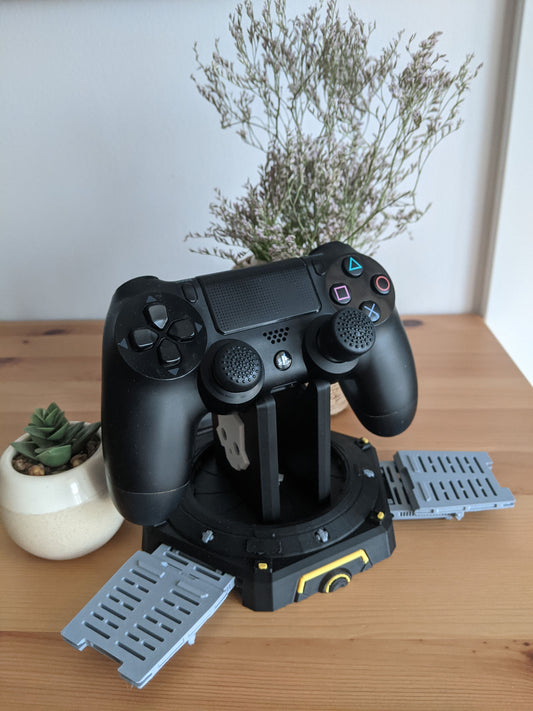 Helldivers Controller Stand | PS4, PS5, PC Gamepad Holder | Desk & Gaming Room Decor | Sci-Fi Gamer Gift | PlayStation Accessory Display