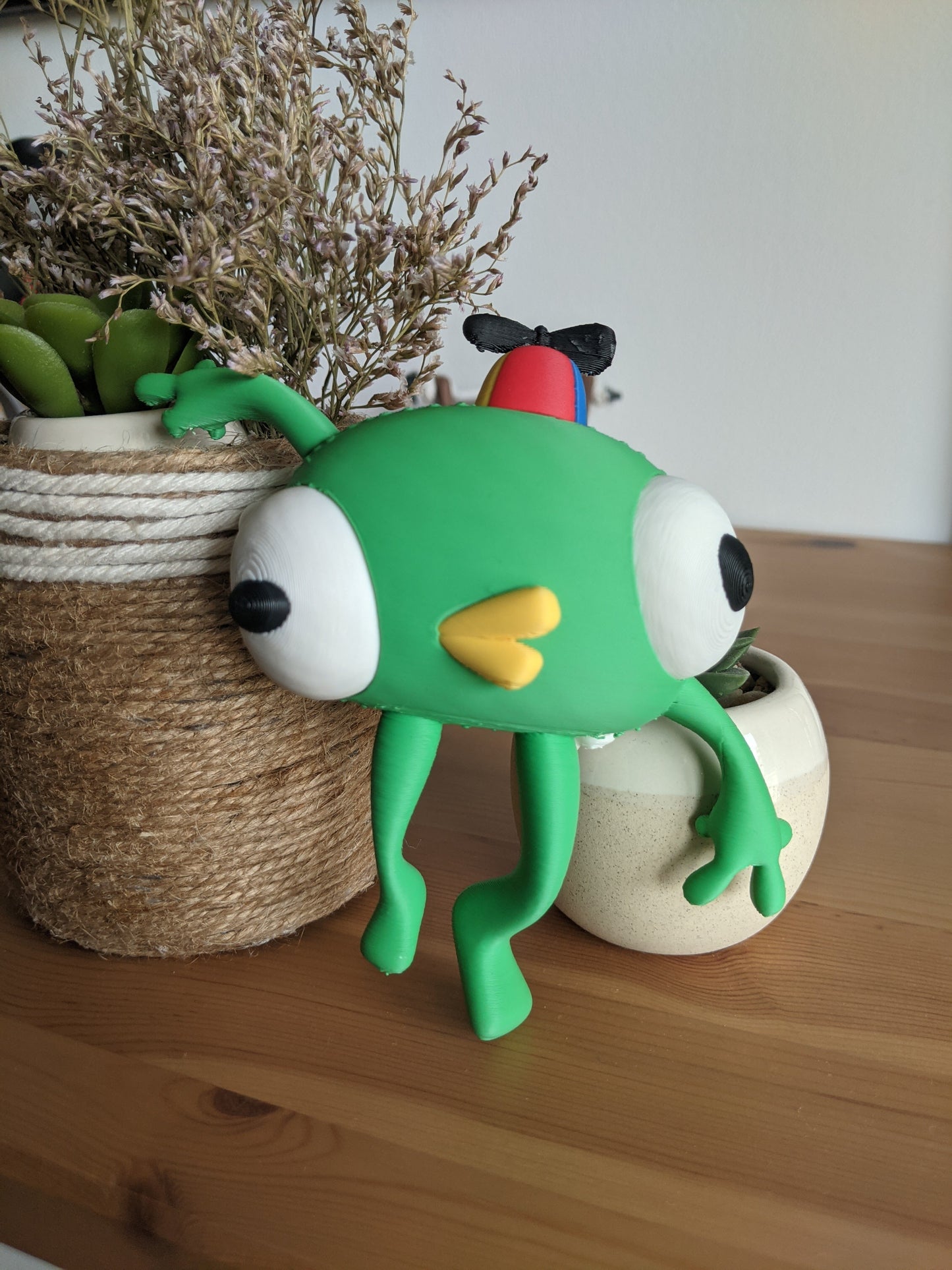 Bing Bong Plush Miniature – Inspired by Peak Video Game | Desk Decor | Gamer Gift | Game Collectible