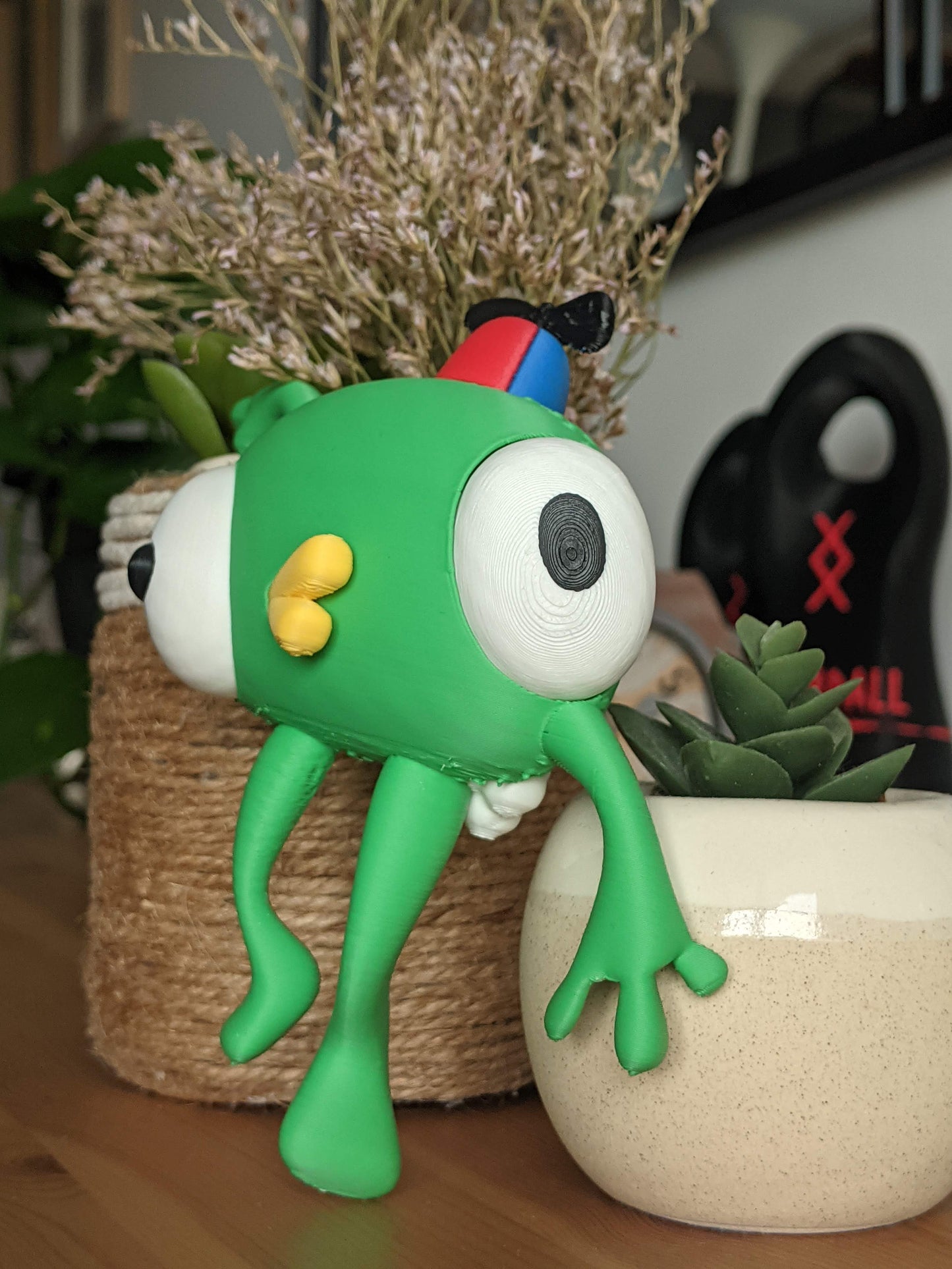 Bing Bong Plush Miniature – Inspired by Peak Video Game | Desk Decor | Gamer Gift | Game Collectible