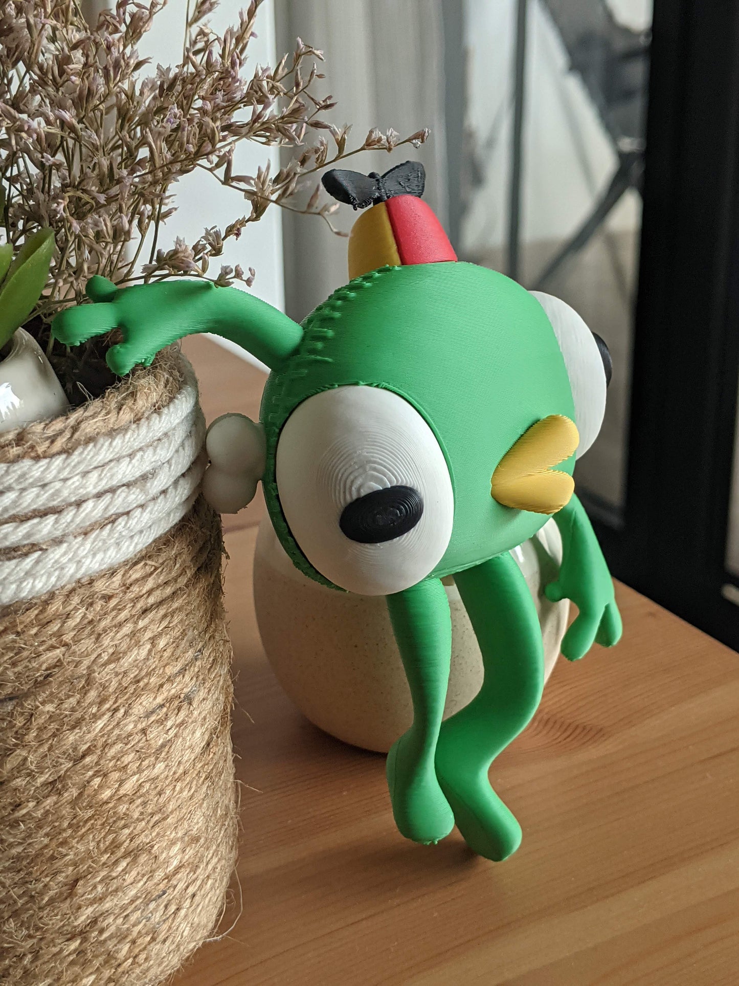 Bing Bong Plush Miniature – Inspired by Peak Video Game | Desk Decor | Gamer Gift | Game Collectible
