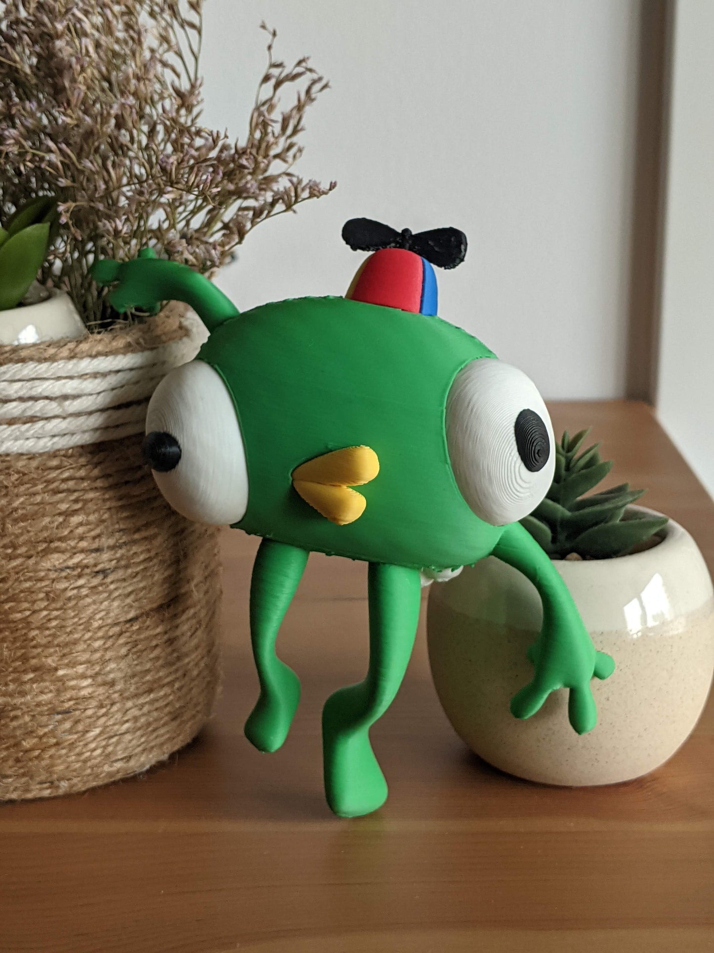 Bing Bong Plush Miniature – Inspired by Peak Video Game | Desk Decor | Gamer Gift | Game Collectible
