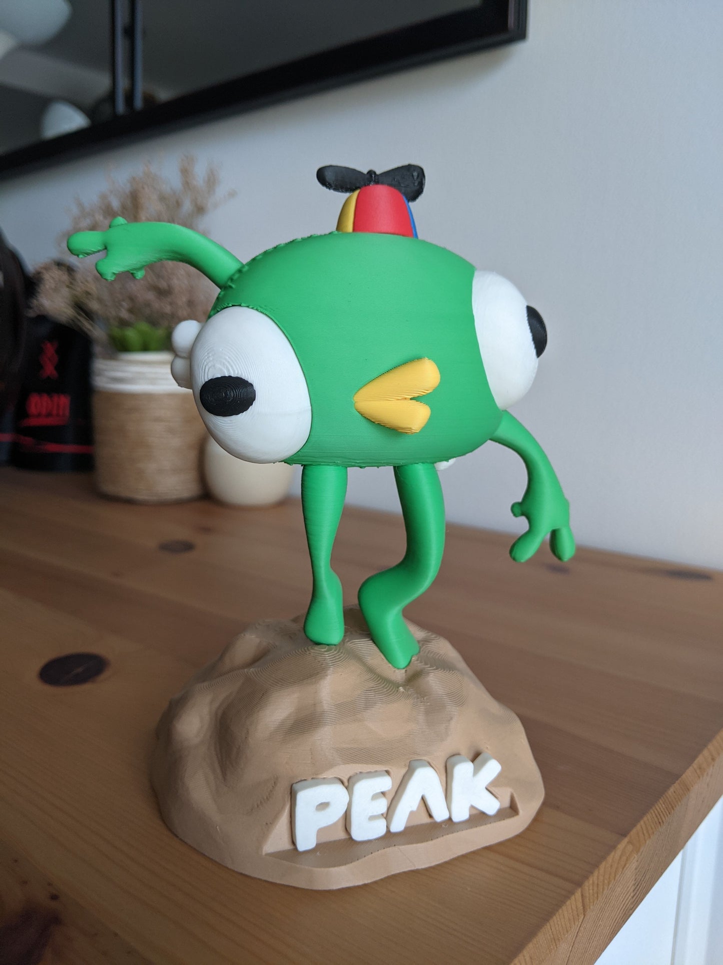 Bing Bong Plush Miniature – Inspired by Peak Video Game | Desk Decor | Gamer Gift | Game Collectible