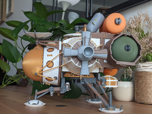 Outer wilds hatchling ship model