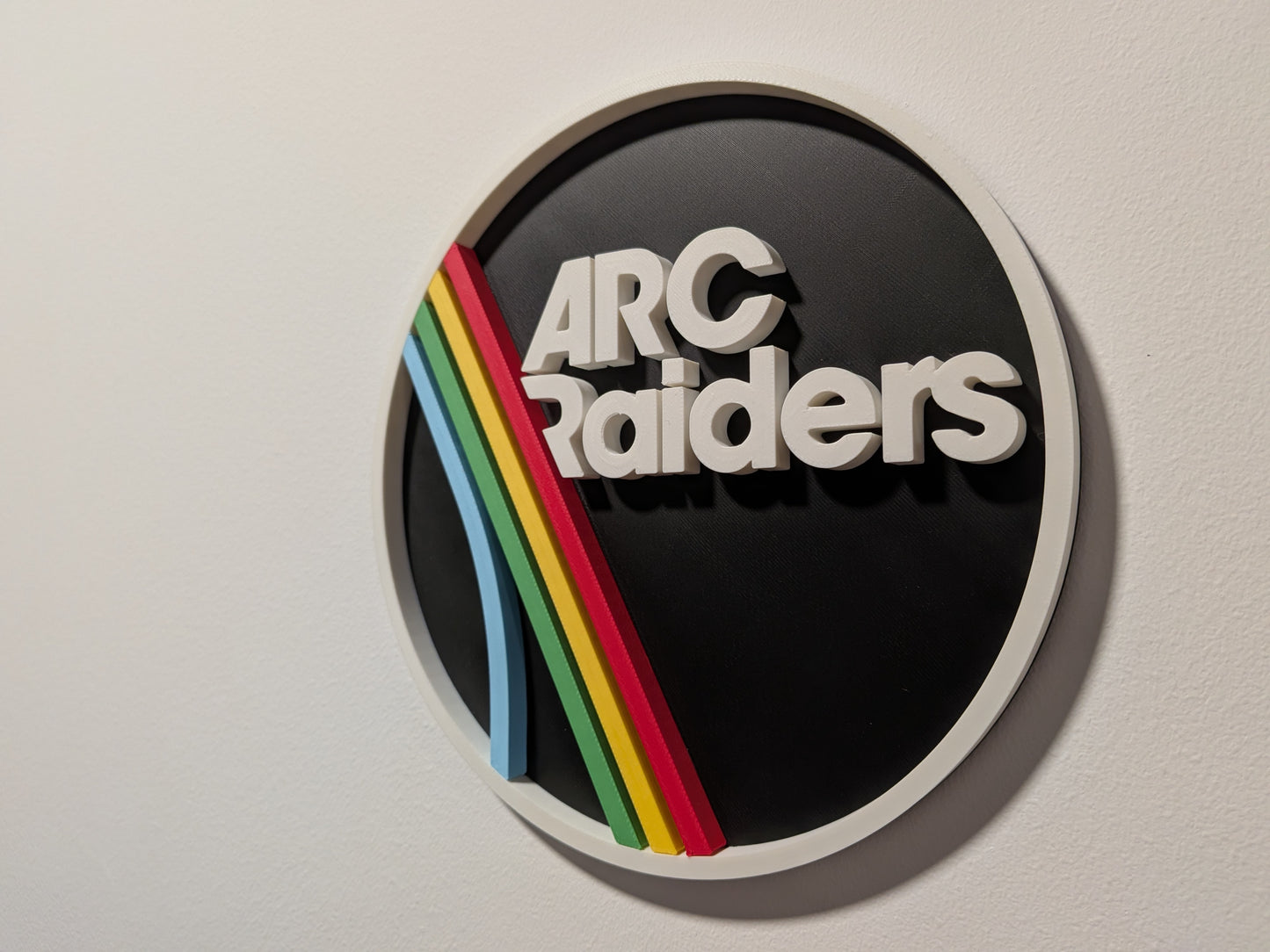 ARC Raiders inspired logo plate, gift for gamers
