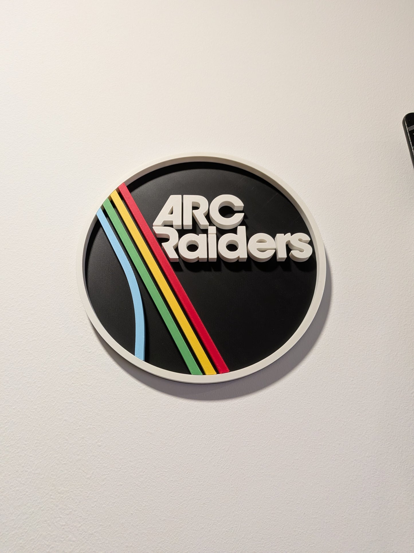 ARC Raiders inspired logo plate, gift for gamers