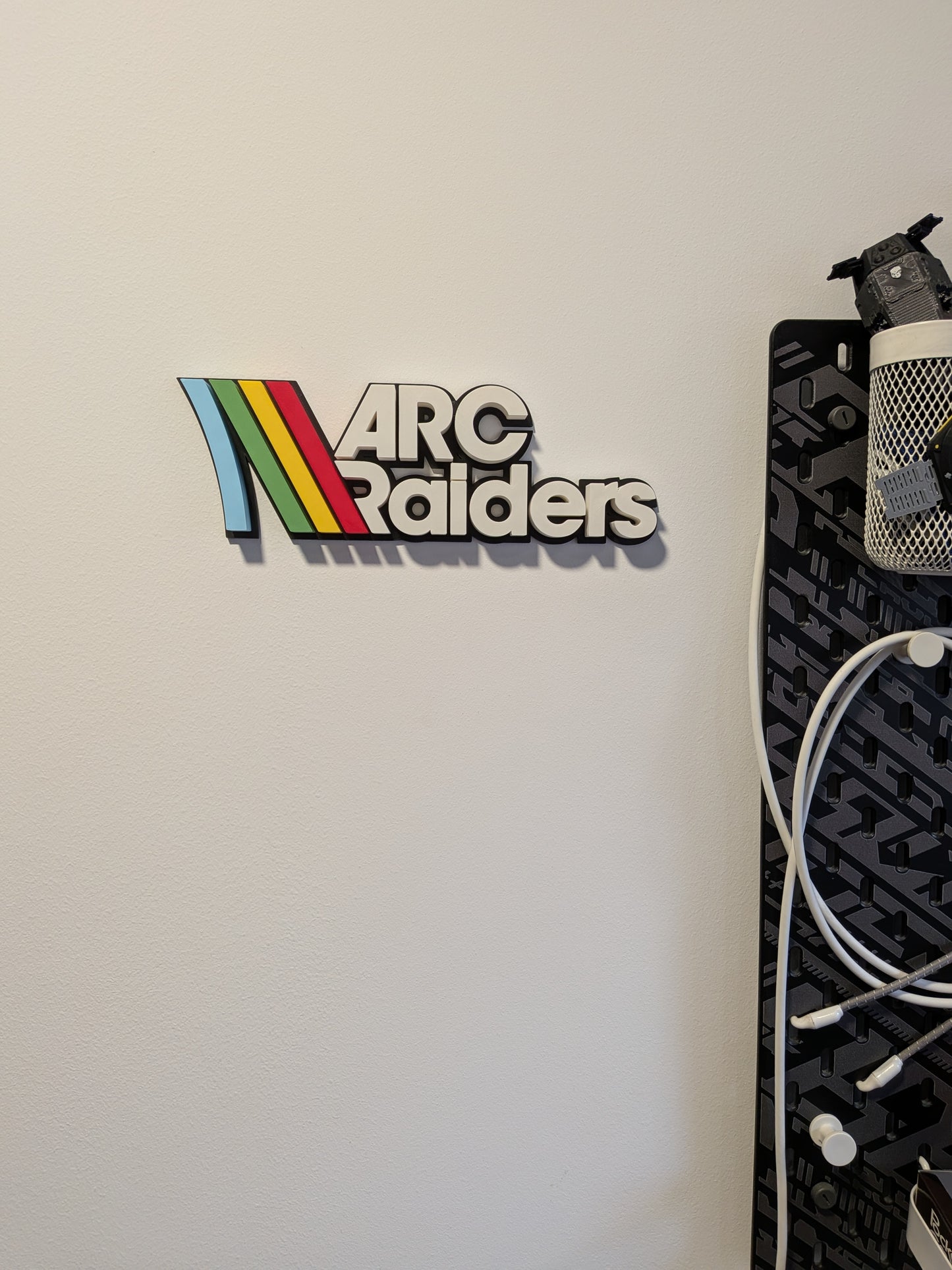 ARC Raiders inspired logo Sign, gift for gamers