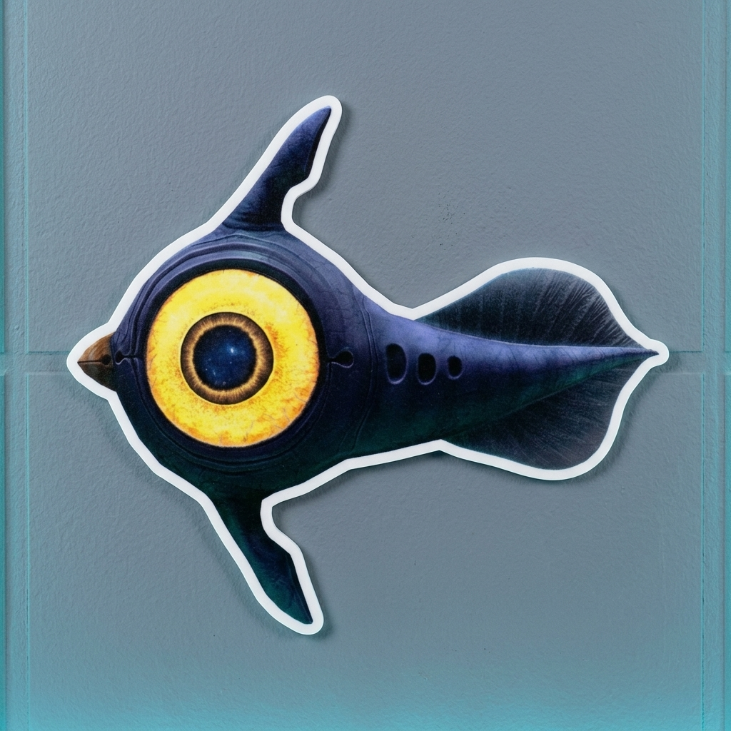 Subnautica Gaming Wall Logo Sign | Gamer Room Decor