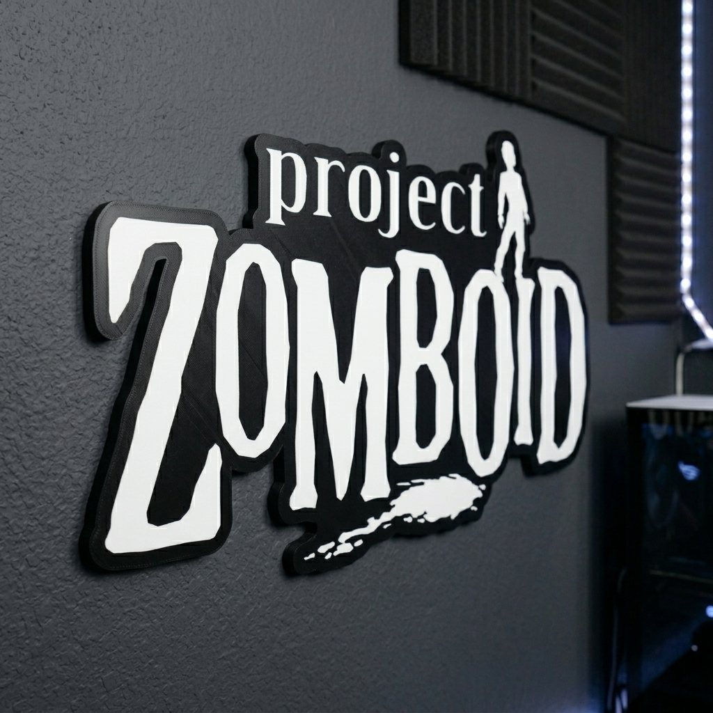 Project Zomboid logo on a dark background