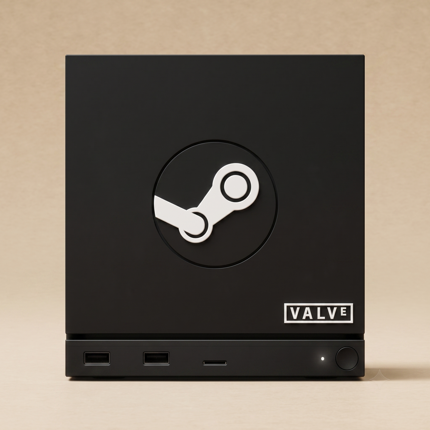 Steam Machine Front Plate 3D Textures | Valve & Steam Logo Faceplate | Steam Machine Mod