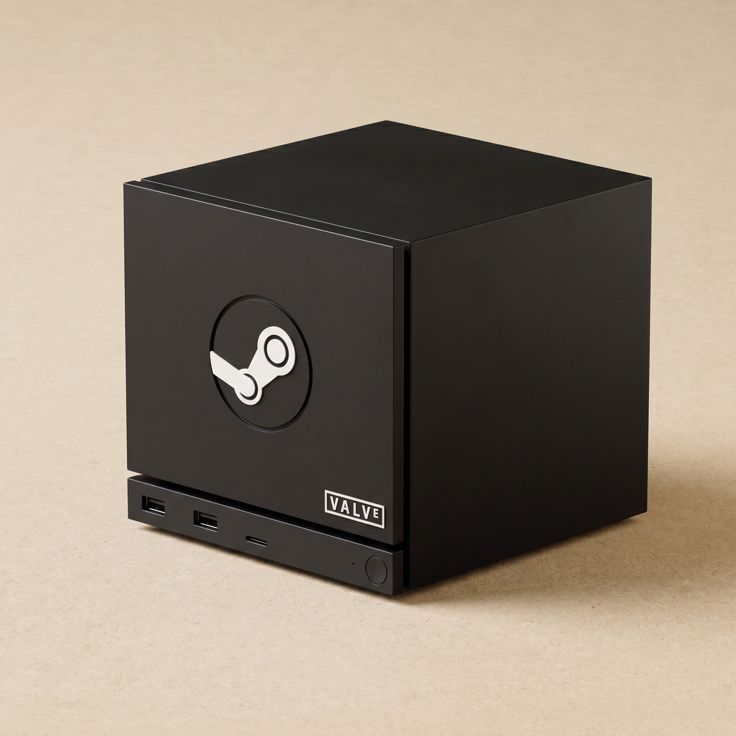 Steam Machine Front Plate 3D Textures | Valve & Steam Logo Faceplate | Steam Machine Mod