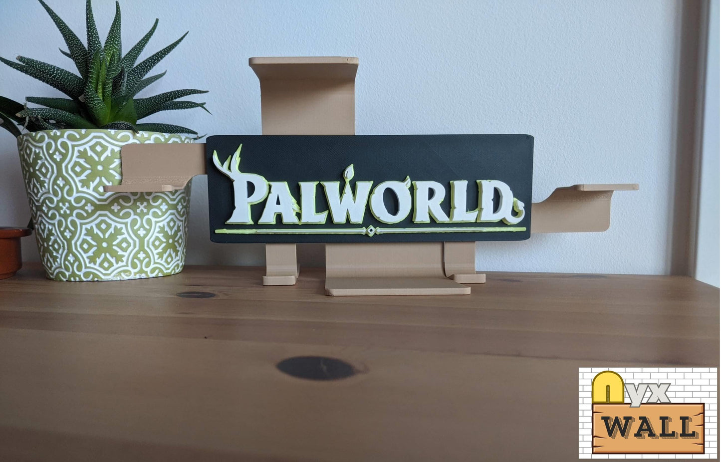 Palworld Gaming Room Sign Lighting Wall and Desk Gift Ideas for Gamers | Wall Deco Birthday Gifts | Gaming Poster | Modular Figurine Stand