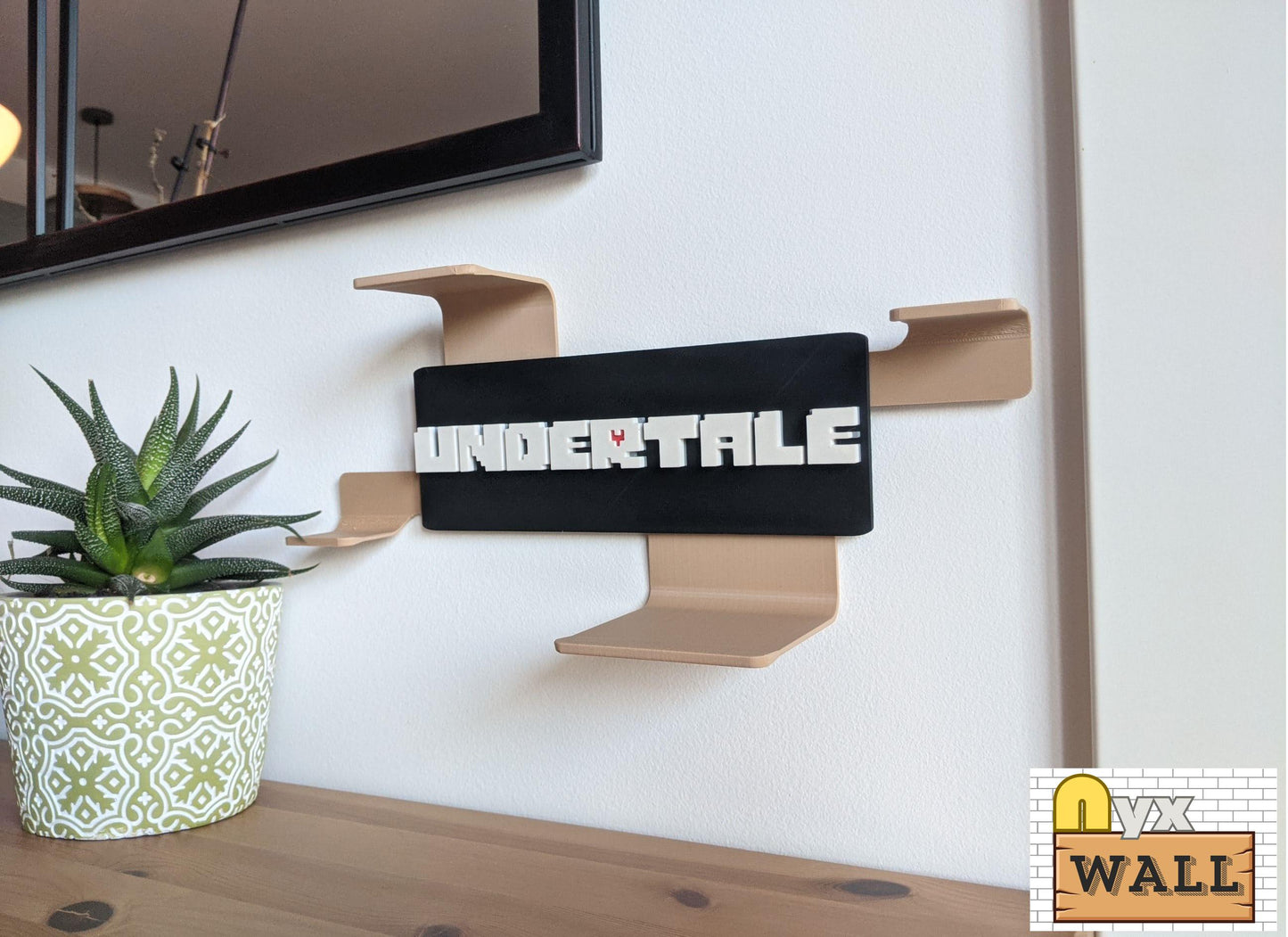 Undertale Gaming Room Sign Lighting Wall and Desk Gift Ideas for Gamers | Wall Deco Birthday Gifts | Gaming Poster | Modular Figurine Stand