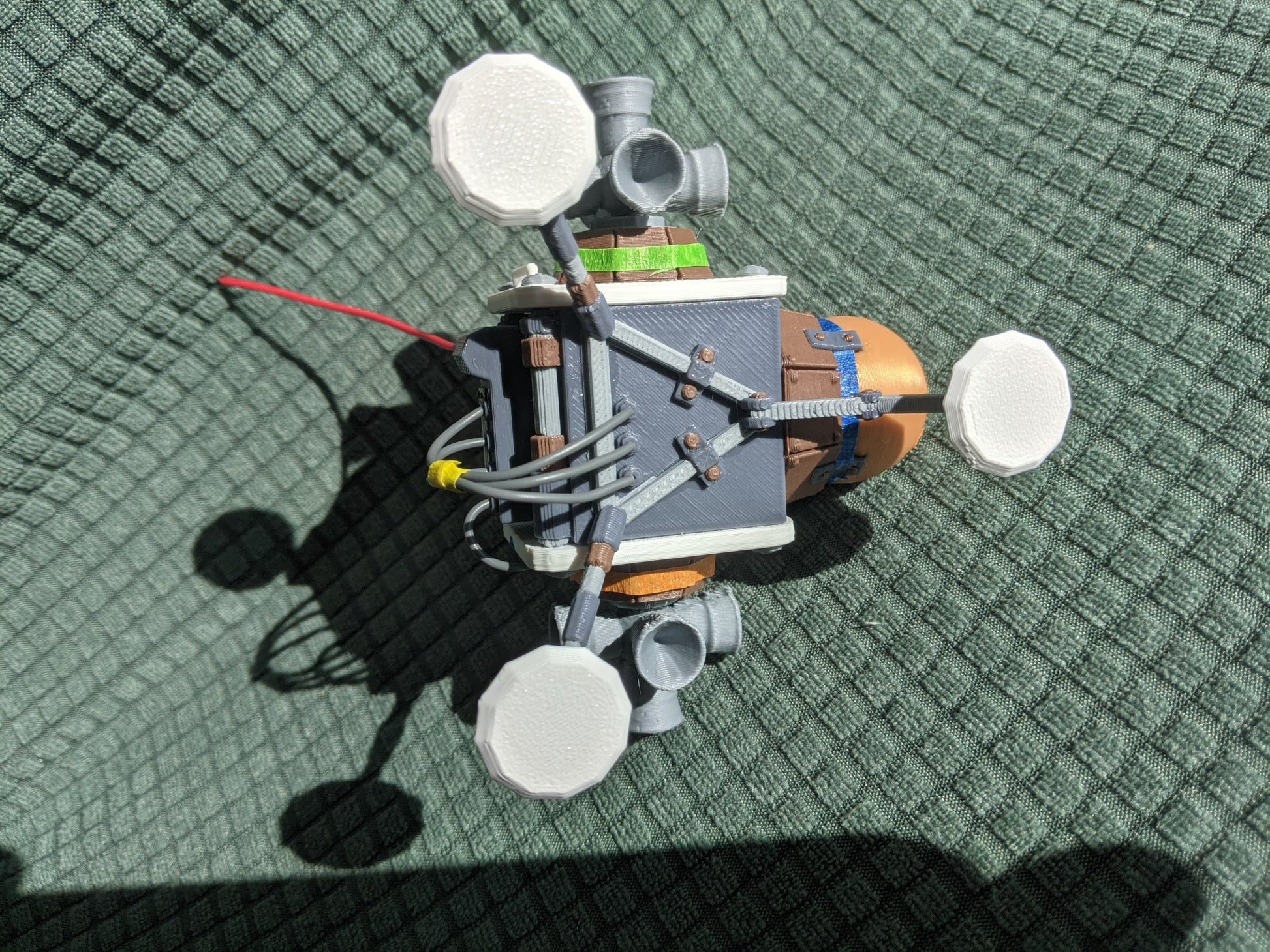 Outer wilds model ship miniature bottom