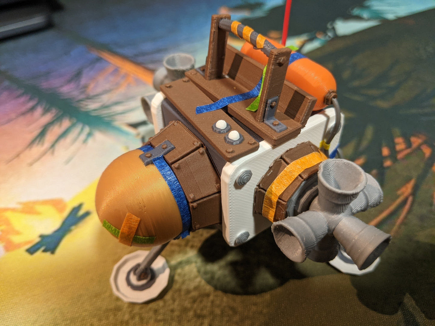 Outer wilds model ship miniature top