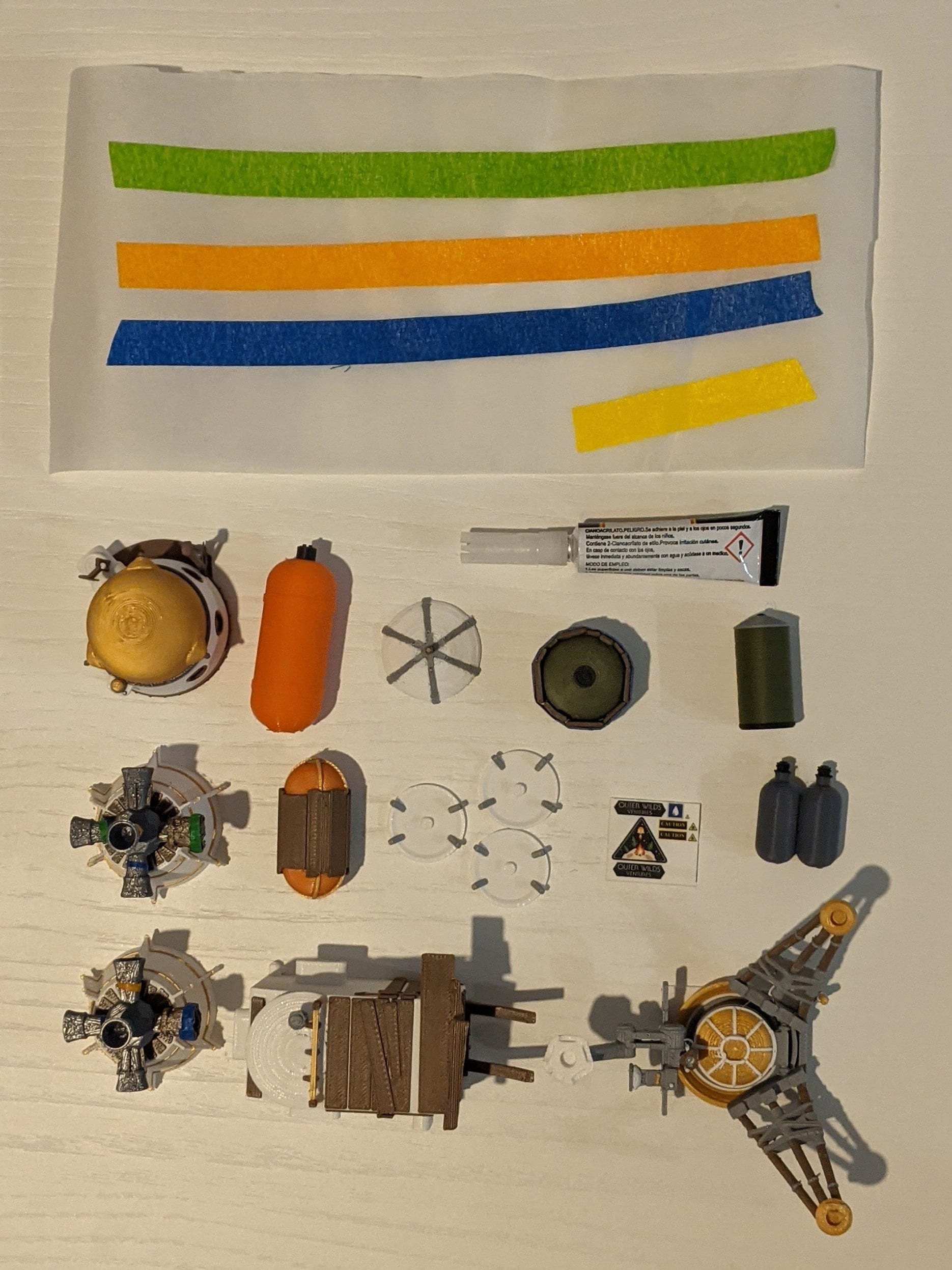 Outer wilds ship miniature parts