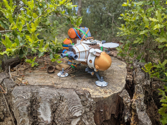 outer wilds ship on tree