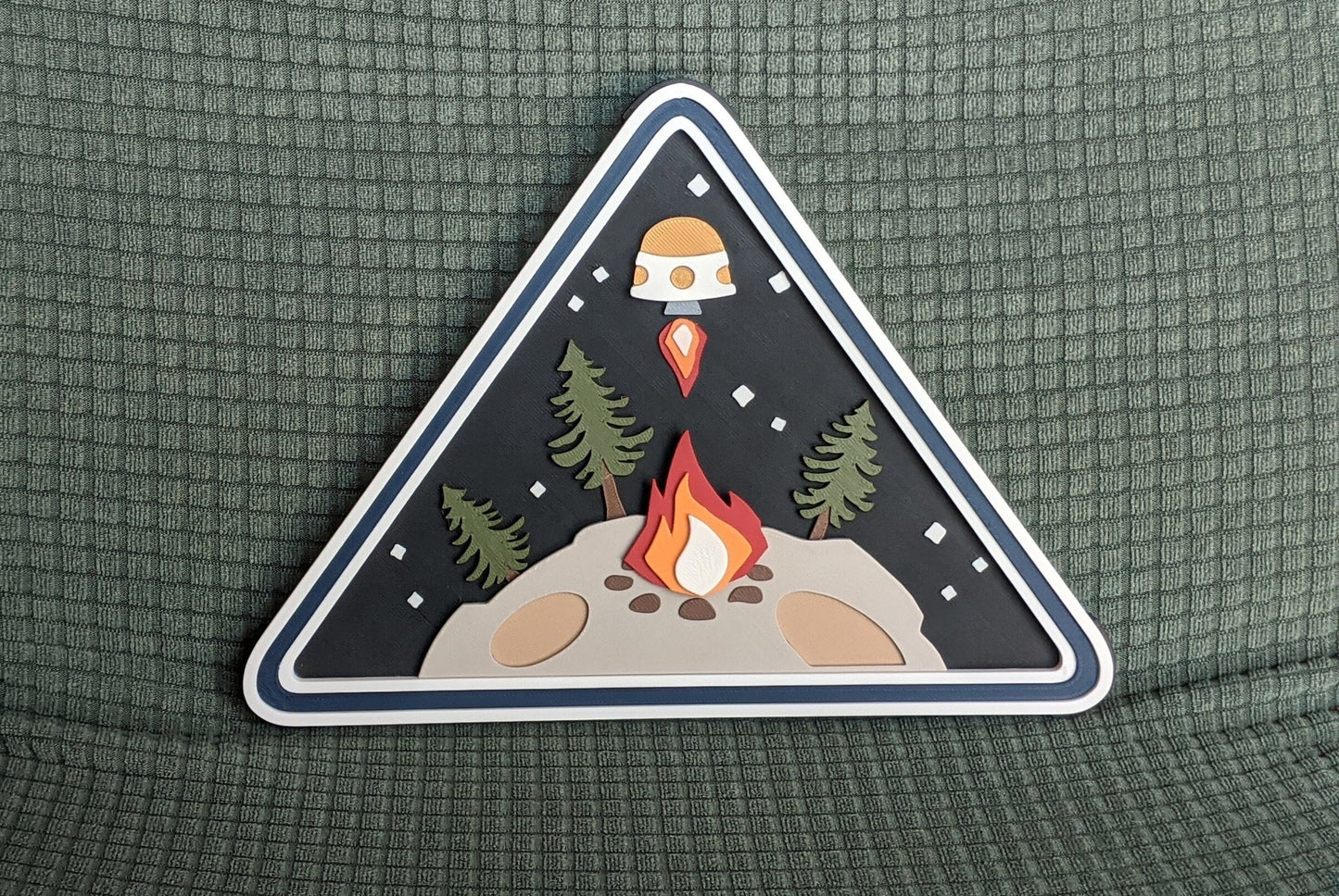 Outer wilds ventures 3d logo sign