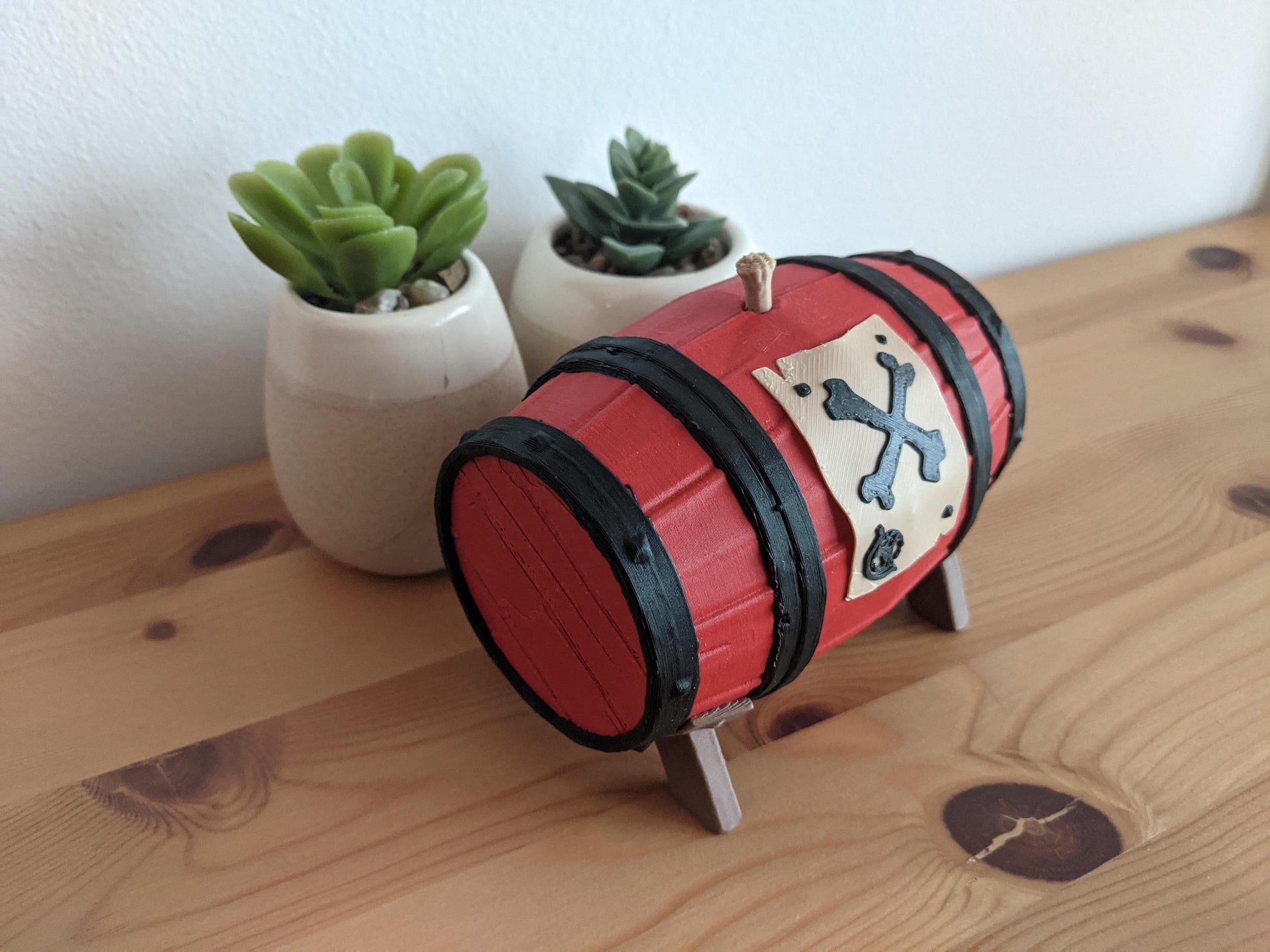 Sea of Thieves Gunpowder Barrel Keg Miniature