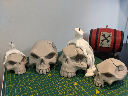 Sea of Thieves Skull Figurines 